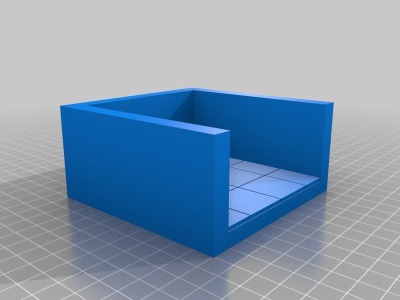 OpenForge Smooth Dead End Tile Free 3D print model_4