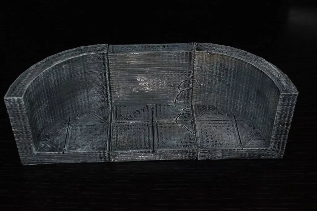 OpenForge Smooth Curved Tile Free 3D print model