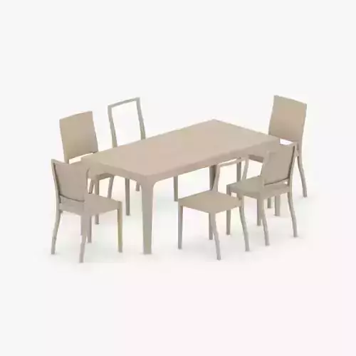 0847 - Table and Chairs Set