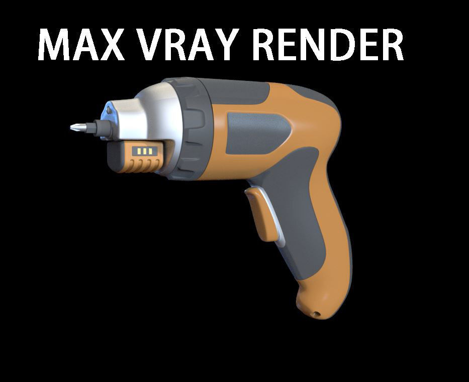 Electric Drill 3D model_7