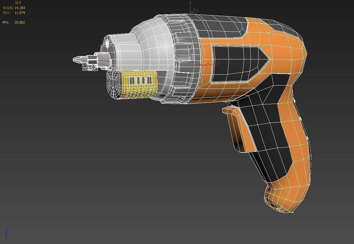 Electric Drill 3D model_10