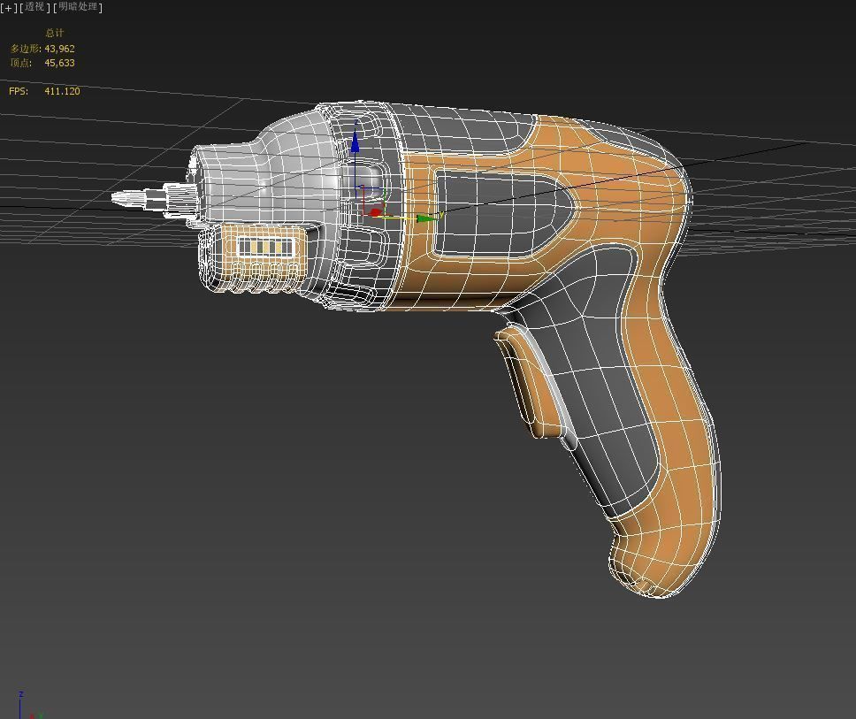 Electric Drill 3D model_8