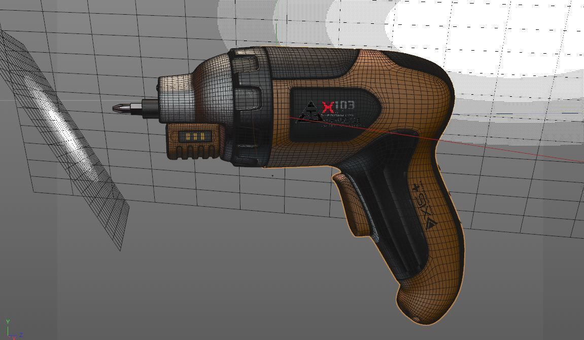Electric Drill 3D model_6