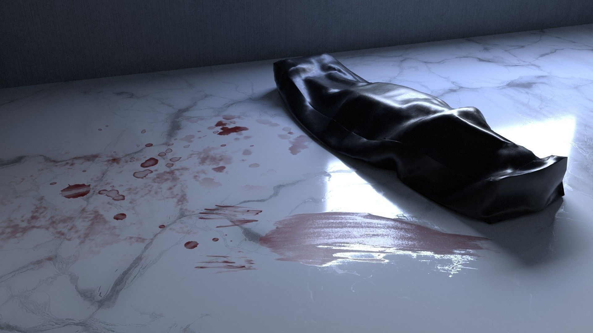 Body bags Low-poly 3D model_11