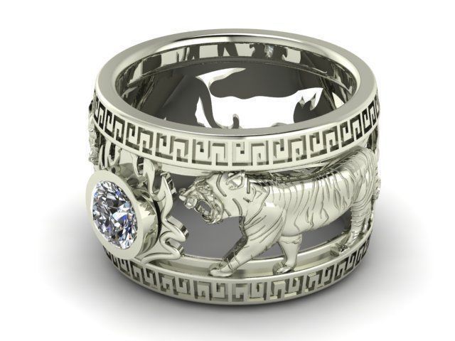  Ring T00587 3D print model_1