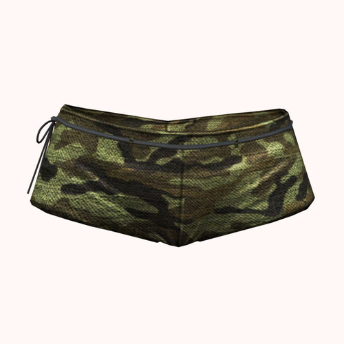 Sexy Green Army Shorts