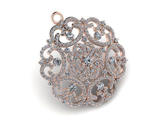 Pendant T00591 3D print model_1