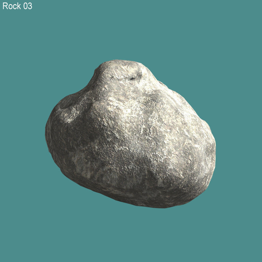 Rocks rock Free 3D model_2