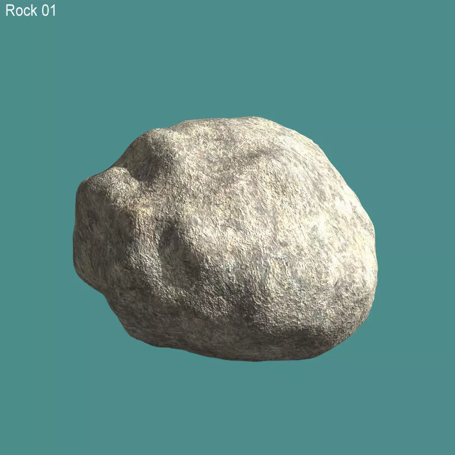 Rocks rock Free 3D model_0