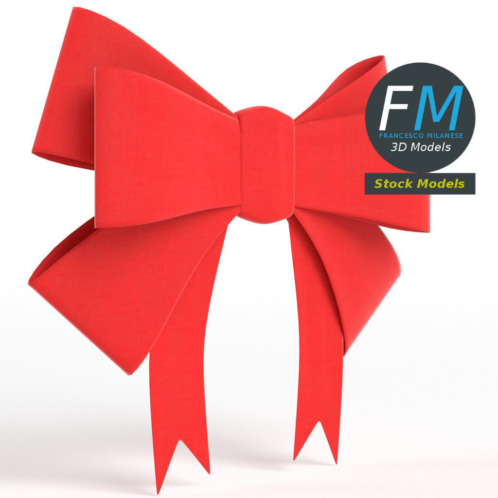 Bow 2 paper 3D model_4