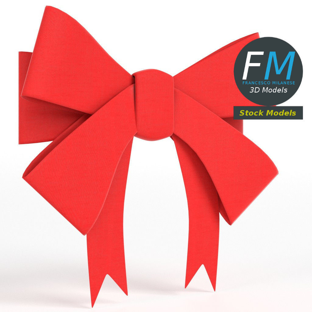 Bow 2 paper 3D model_3