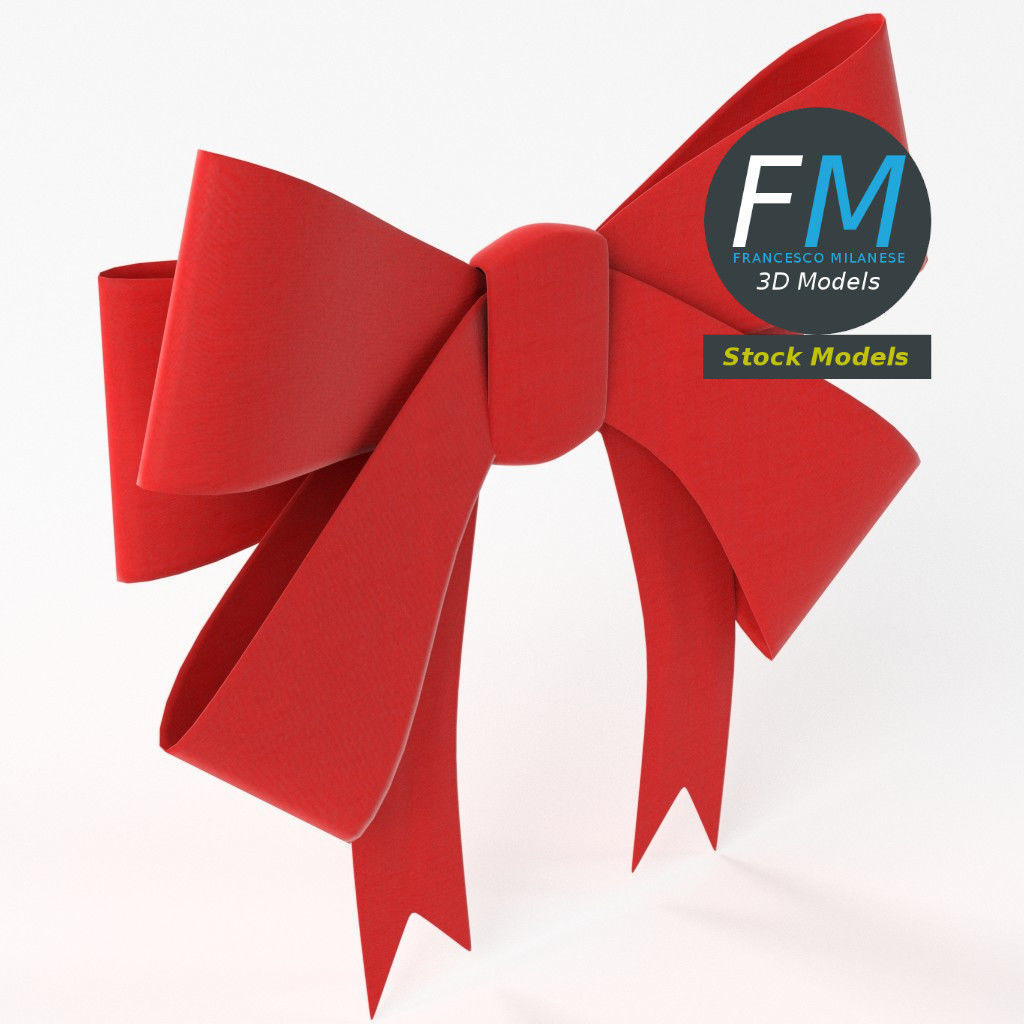 Bow 2 paper 3D model_5