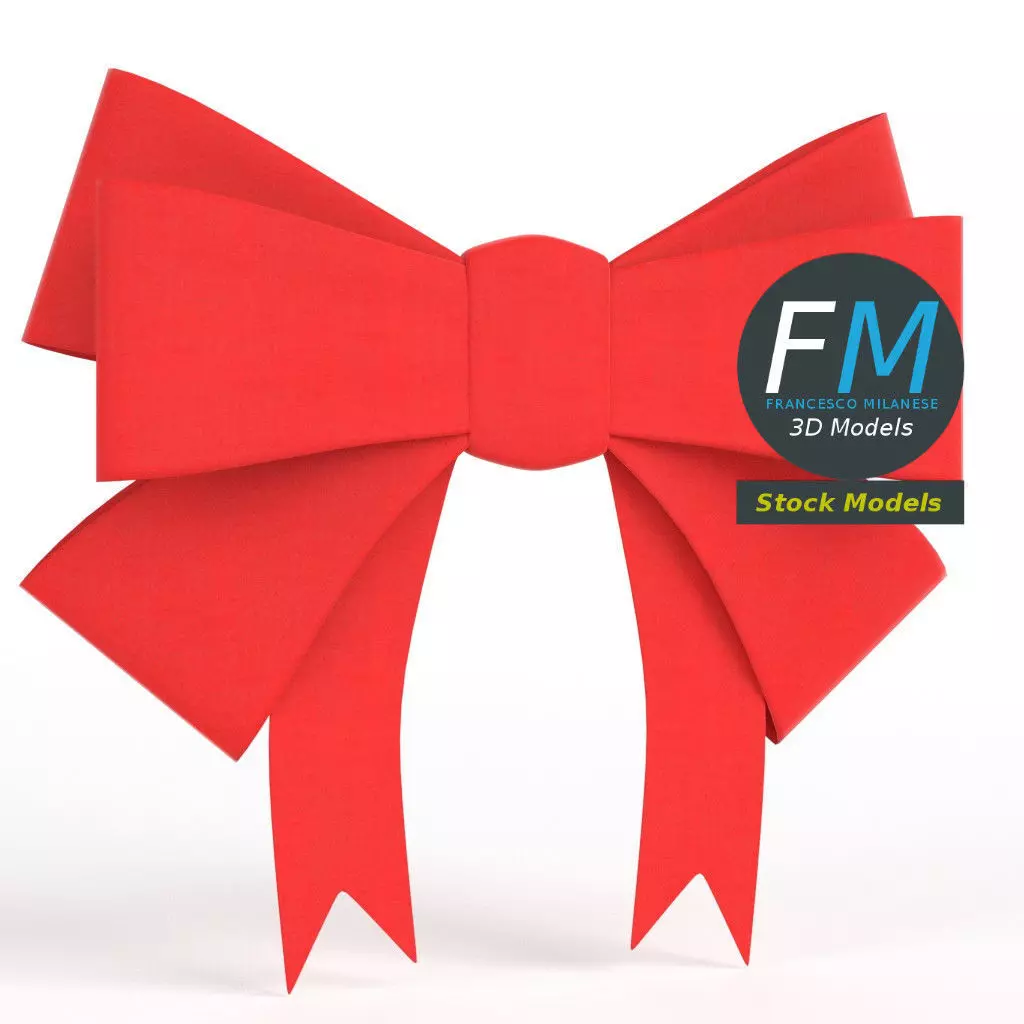 Bow 2 paper 3D model_0