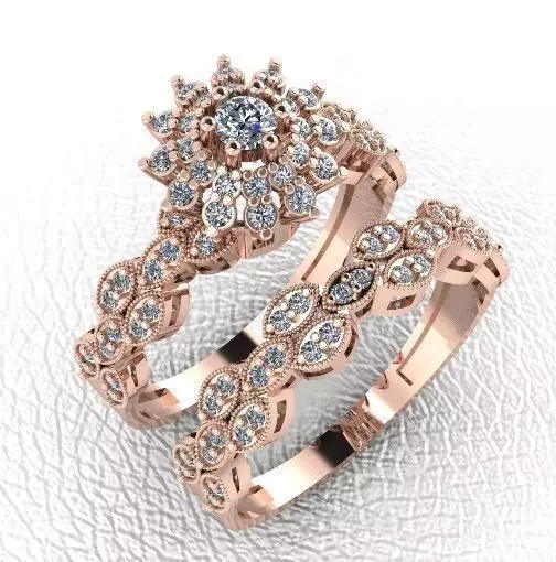 jewelry ring fashion design 3D print model