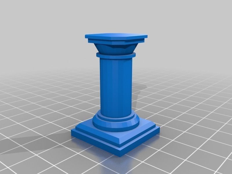 OpenForge Pillar Free 3D print model_3
