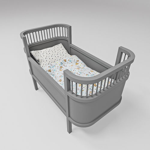 Rosaline Doll bed 3D model