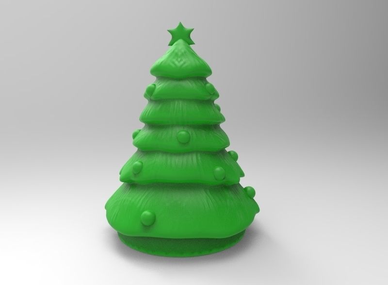 Xmas Tree 3D print model_1