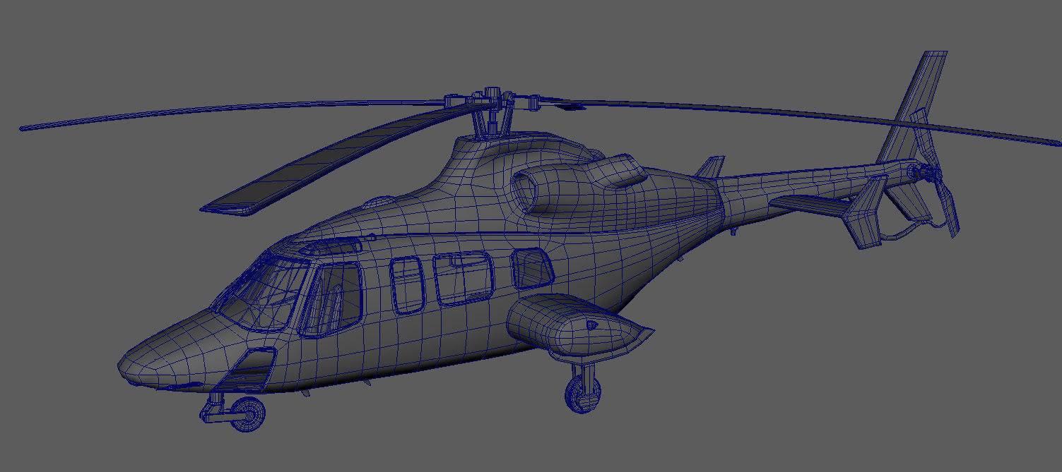 20358 private helicopter 3D model_10