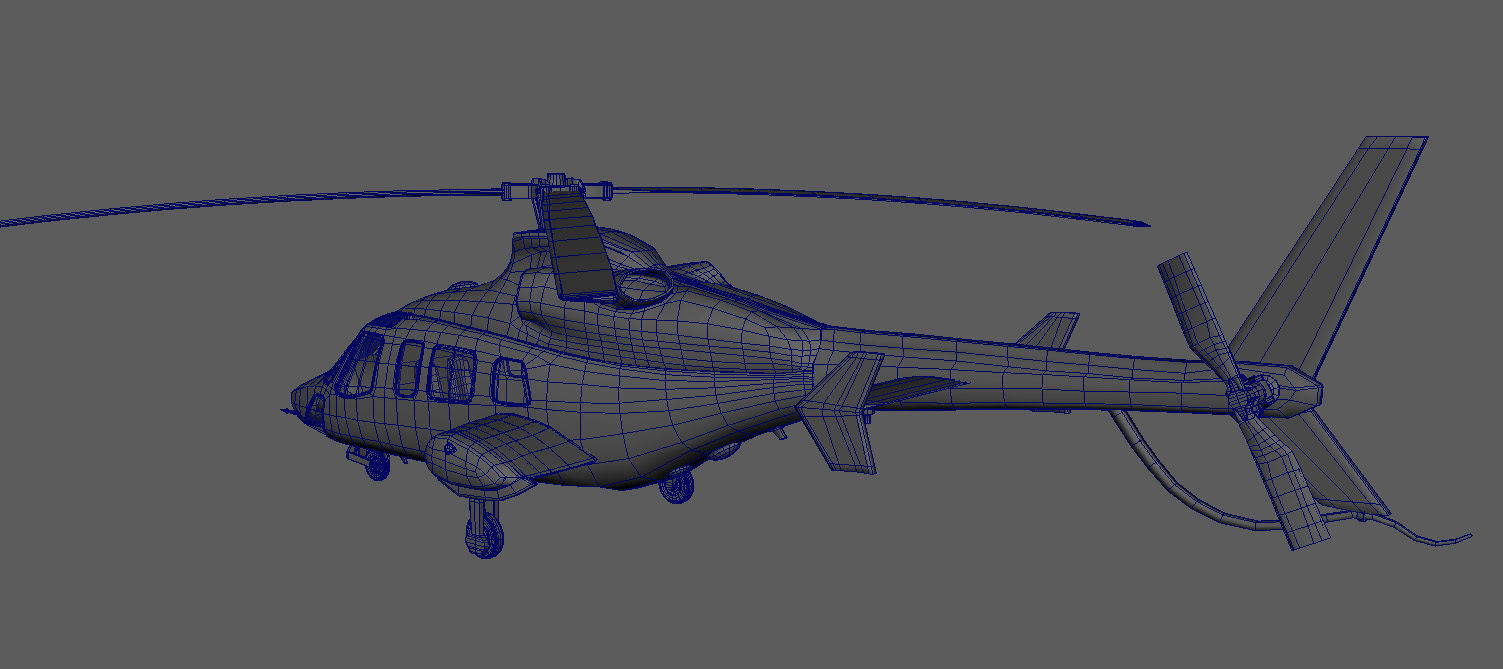 20358 private helicopter 3D model_11