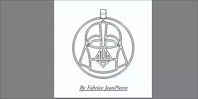 Xmas Darth Vader 3D print model