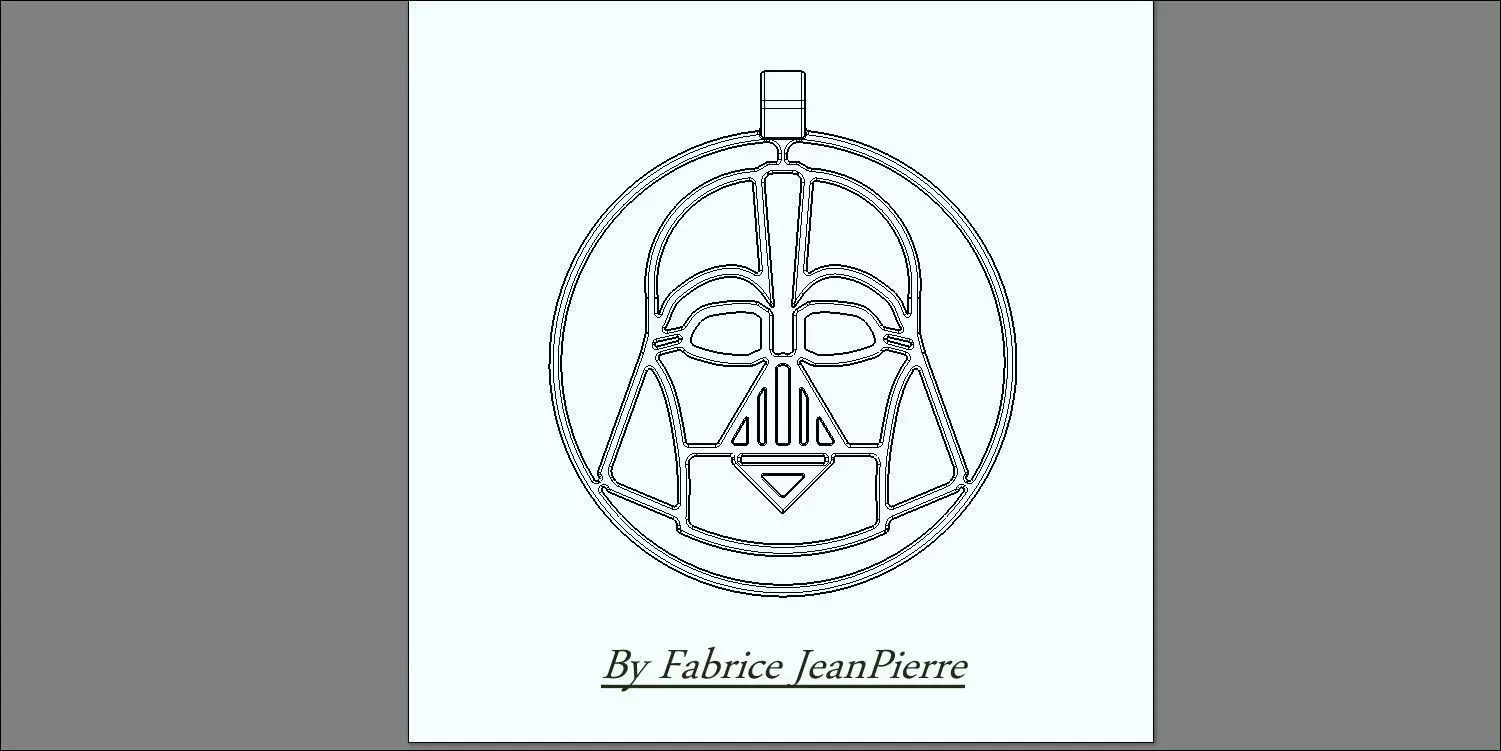 Xmas Darth Vader 3D print model