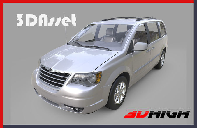 Chrysler 2008 3D model