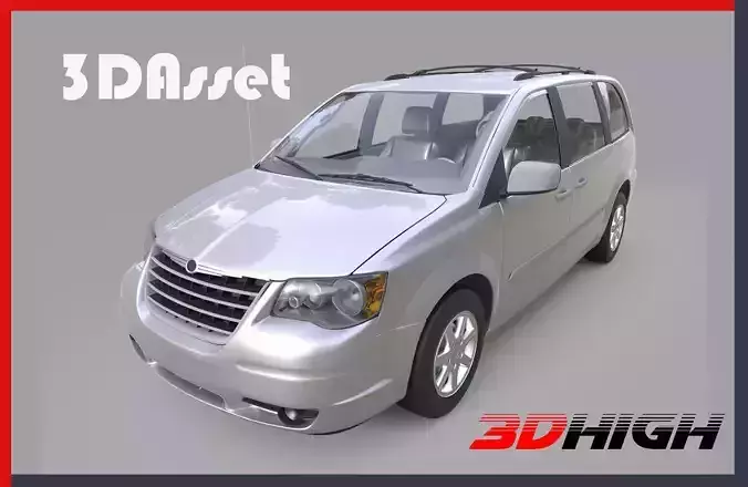 Chrysler 2008 3D model