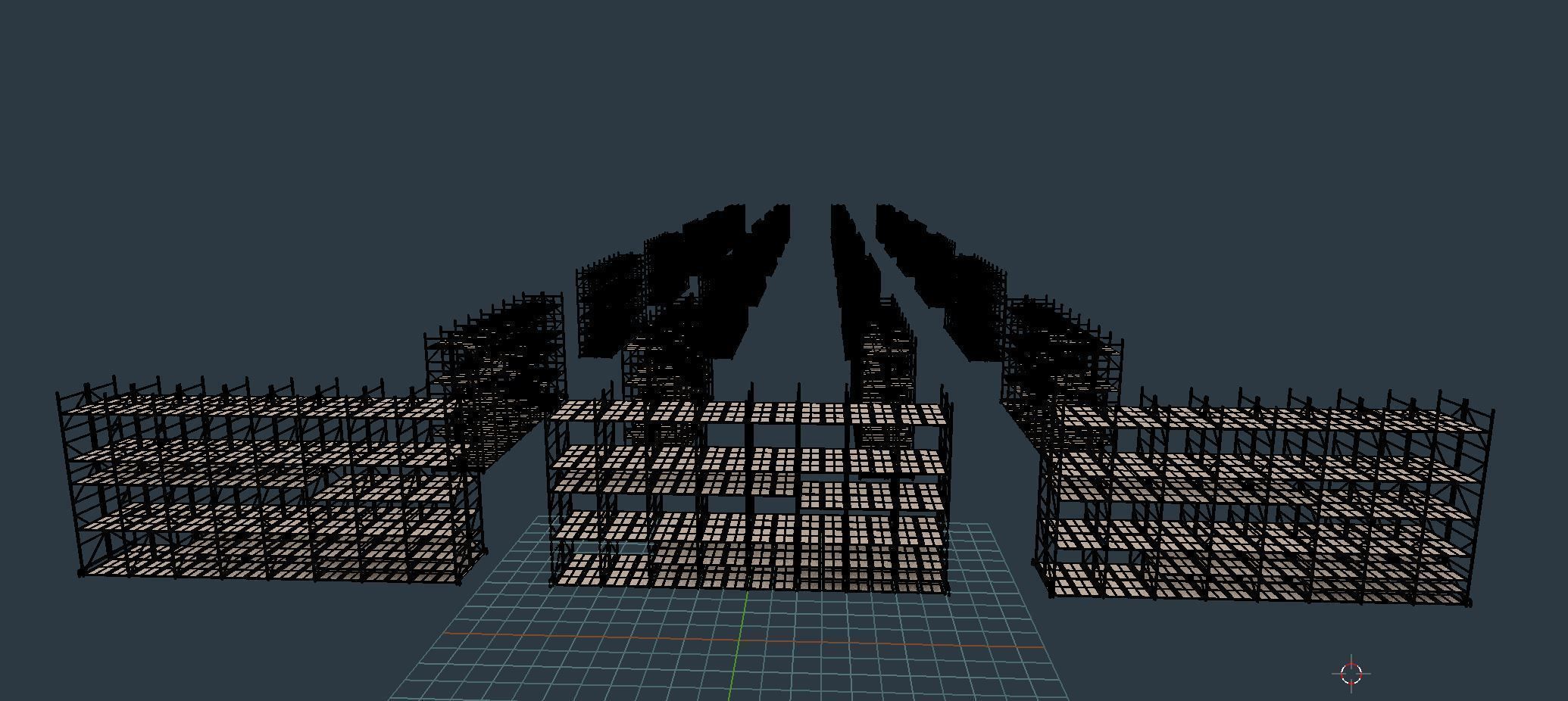 Warehouse Interior 6 Low-poly 3D model_10