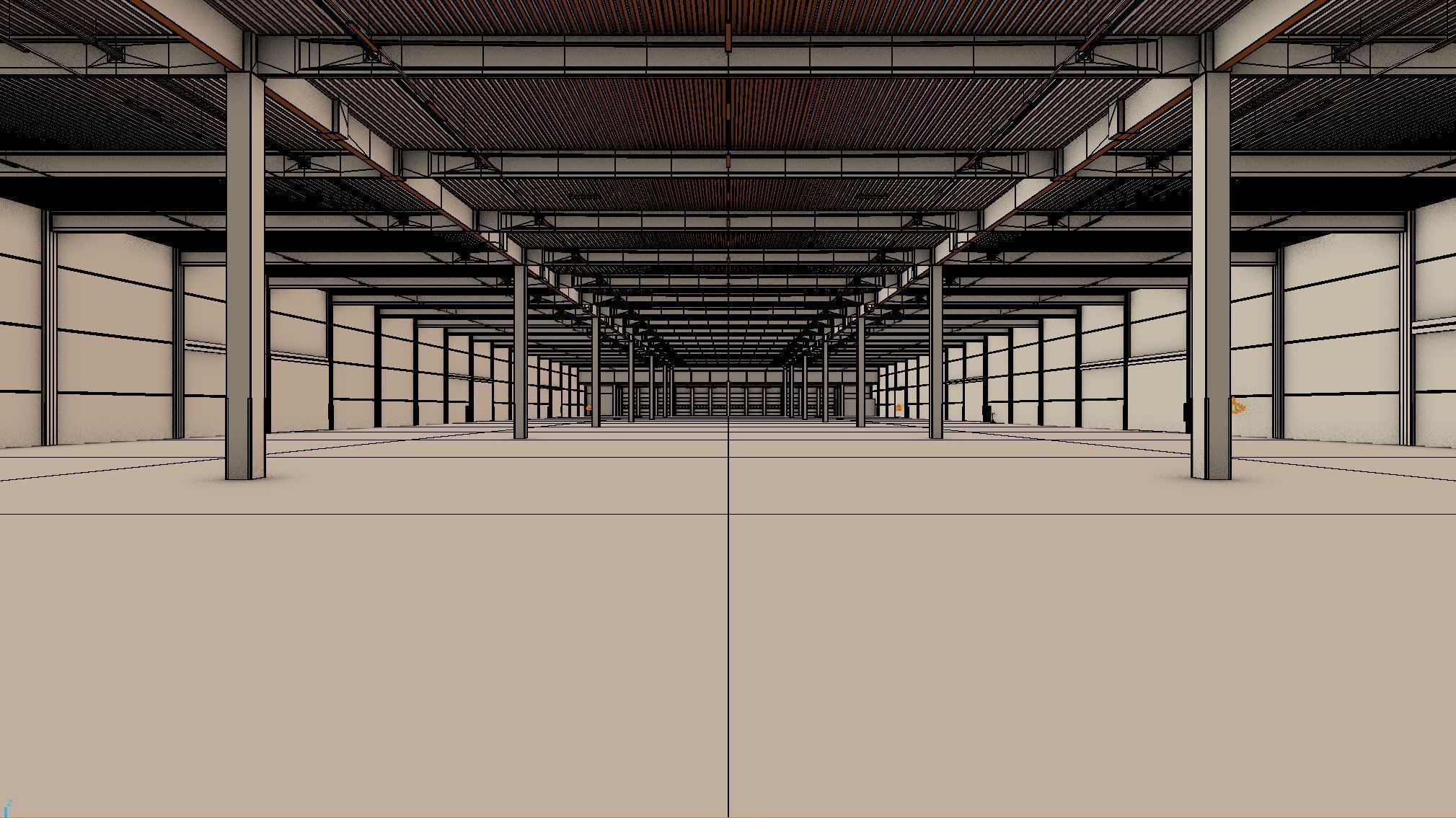 Warehouse Interior 6 Low-poly 3D model_5