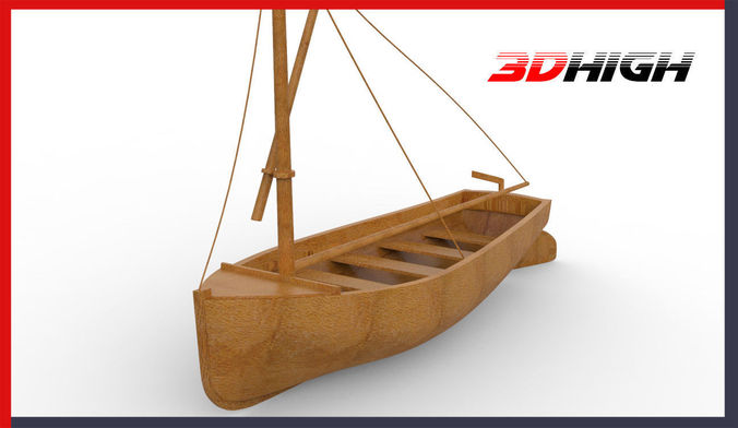 Sail Boat 3D model