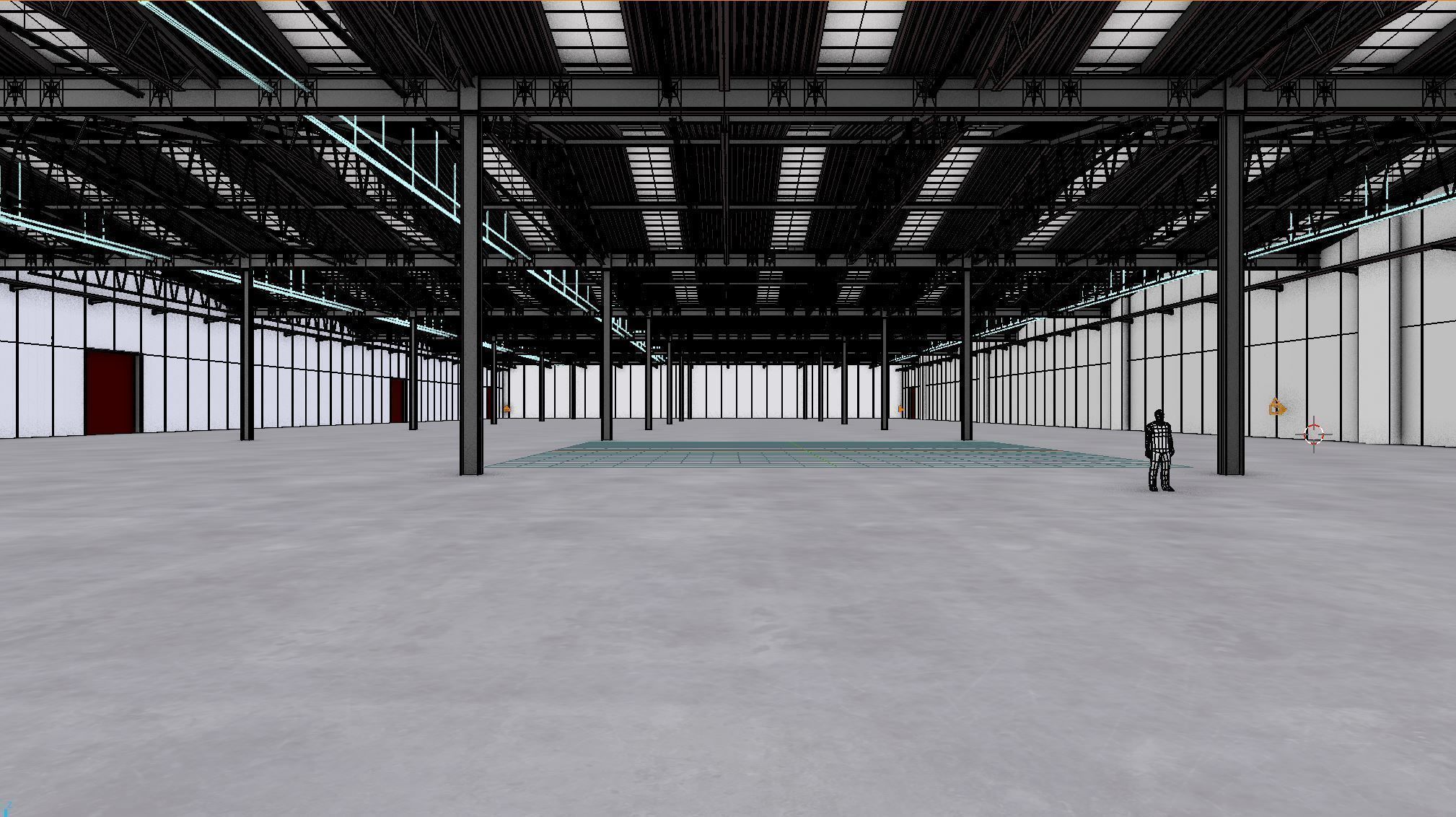 Warehouse Interior 8 Low-poly 3D model_6