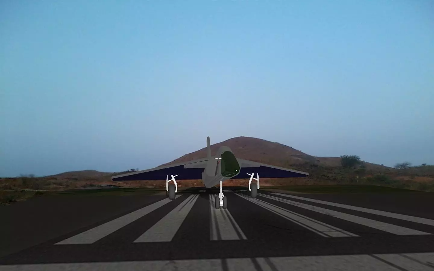 Aircraft Table top model Free 3D print model