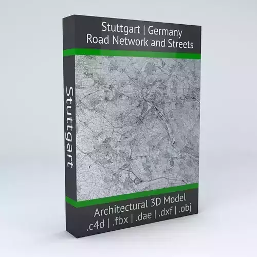 Stuttgart Road Network and Streets