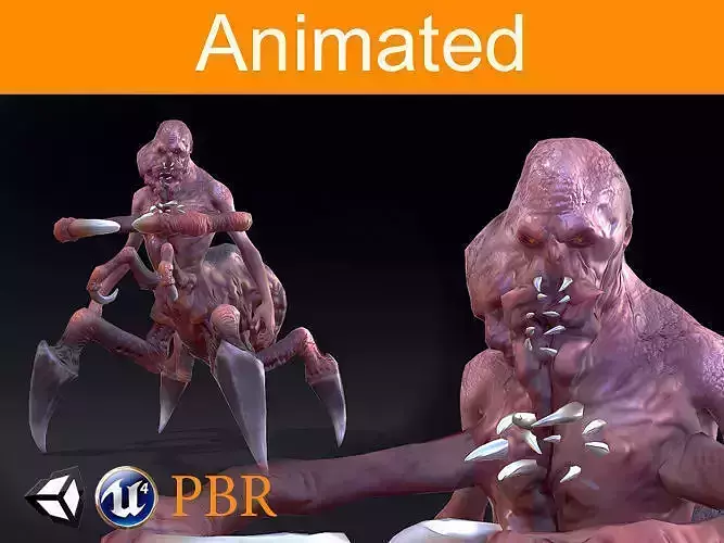 Character Parazite Spider