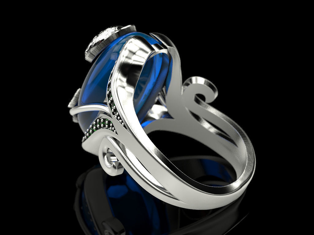 Ring fish 3D print model_8