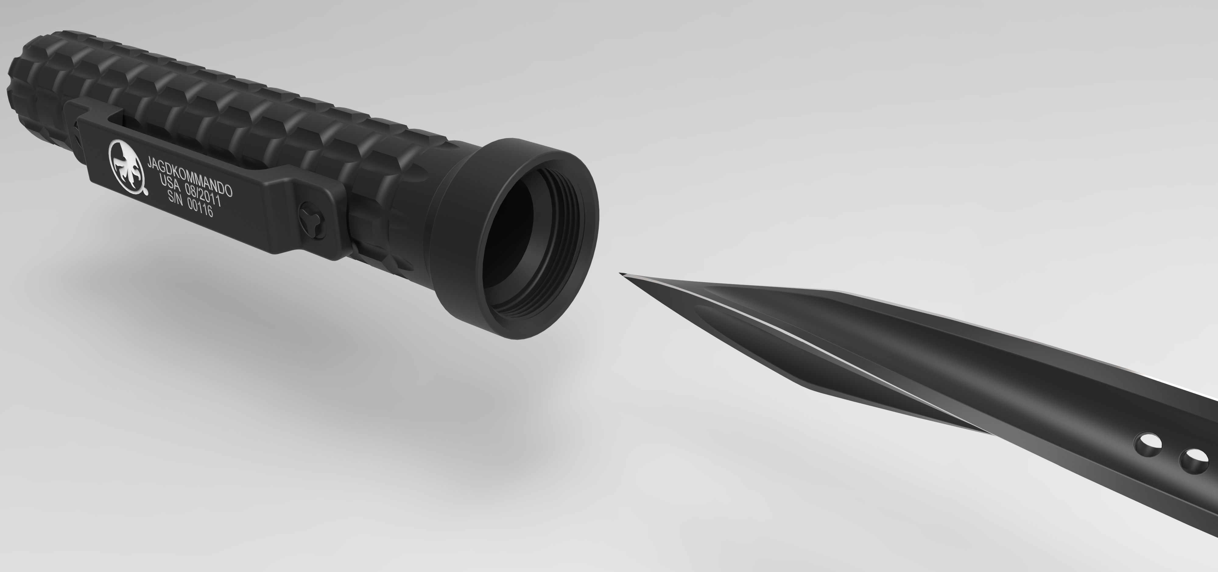 Tri-Edge Dagger 3D model_15