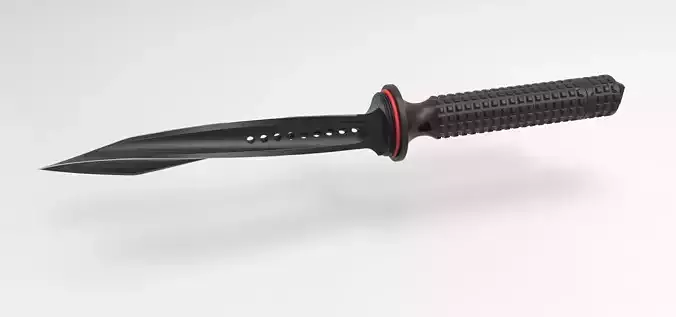 Tri-Edge Dagger 3D model
