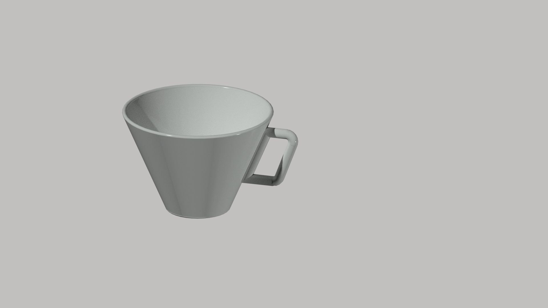 Coffee cup 3D print model_2
