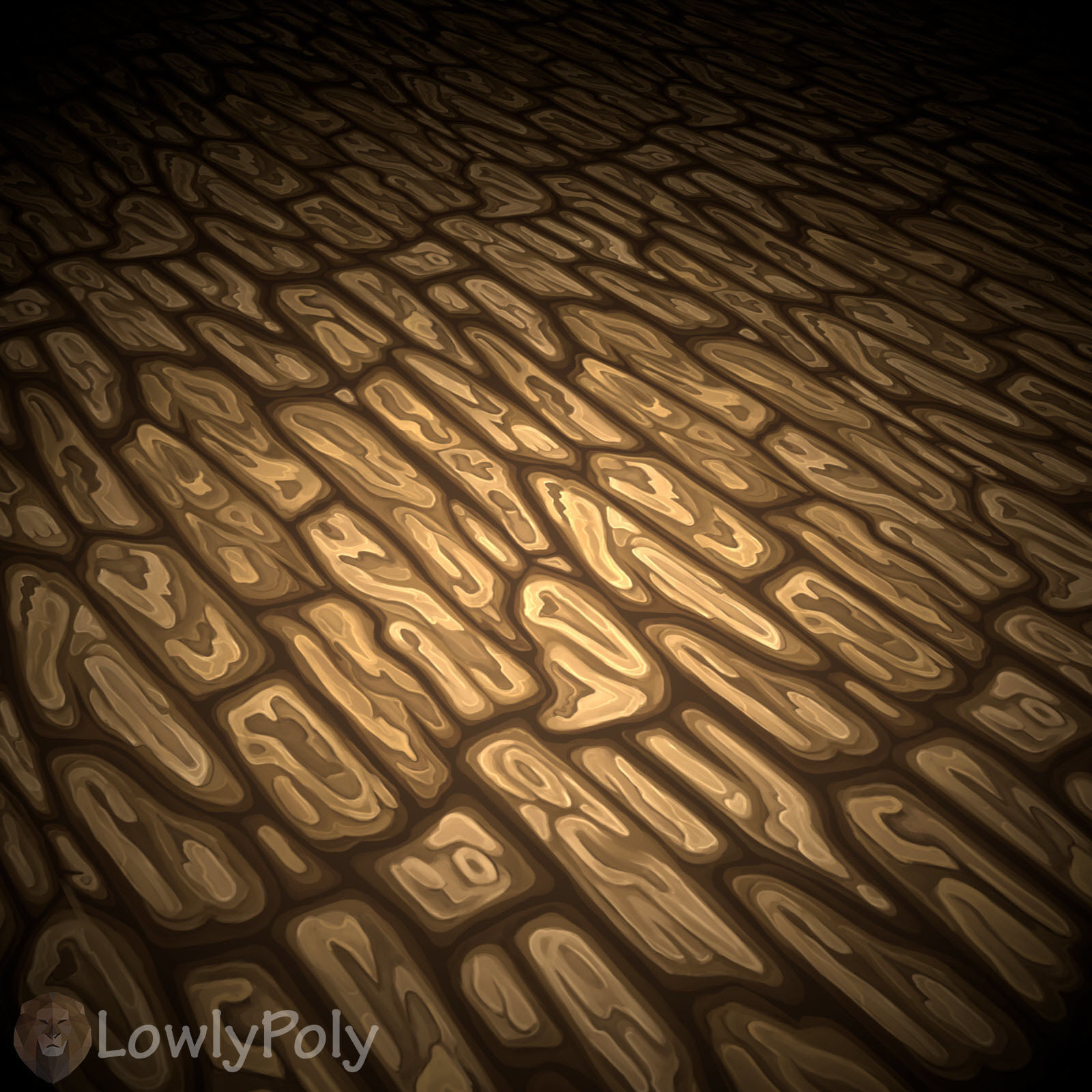 Stylized Wood Vol 09 - Hand Painted Texture Texture_11
