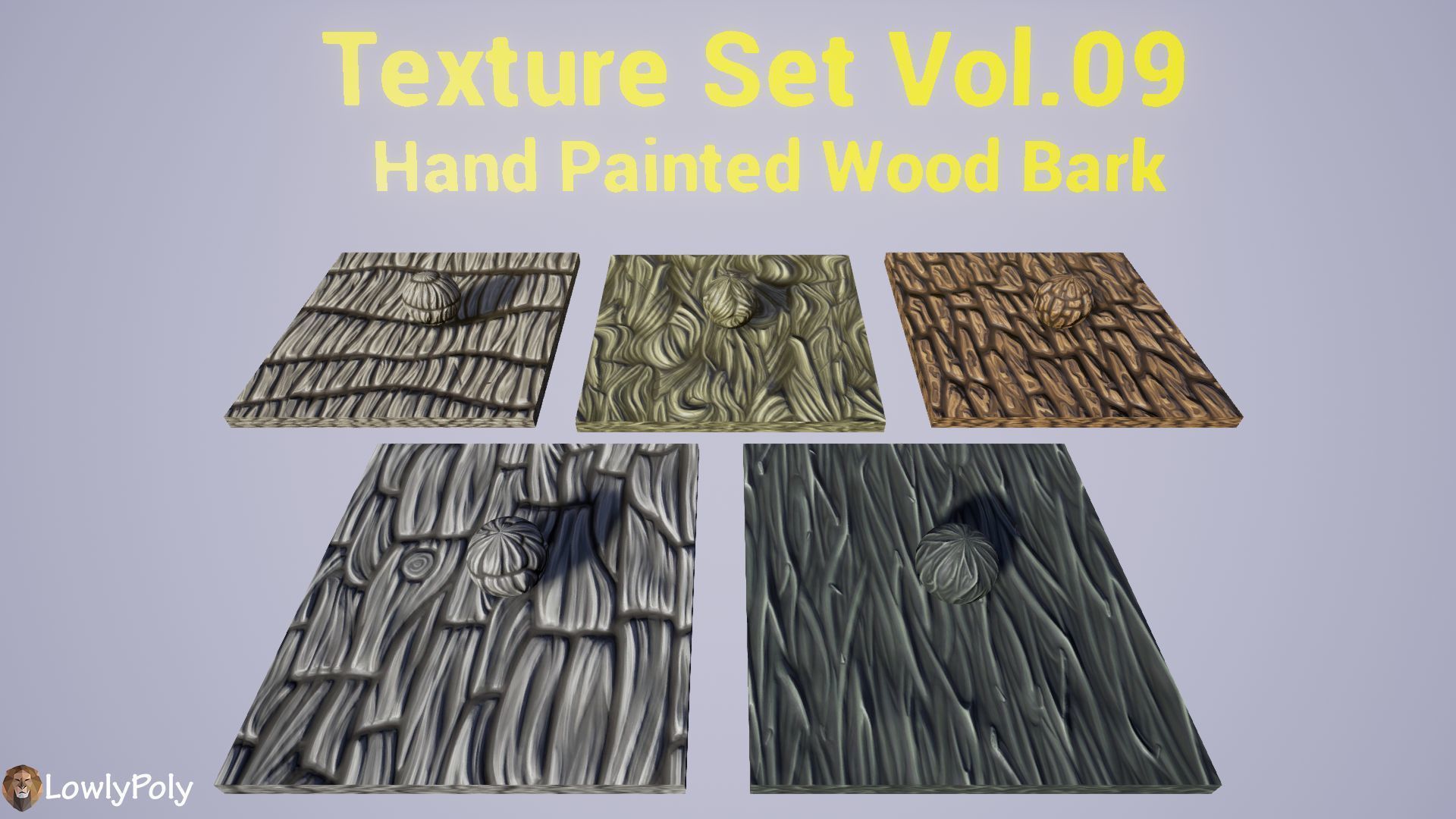 Stylized Wood Vol 09 - Hand Painted Texture Texture_13
