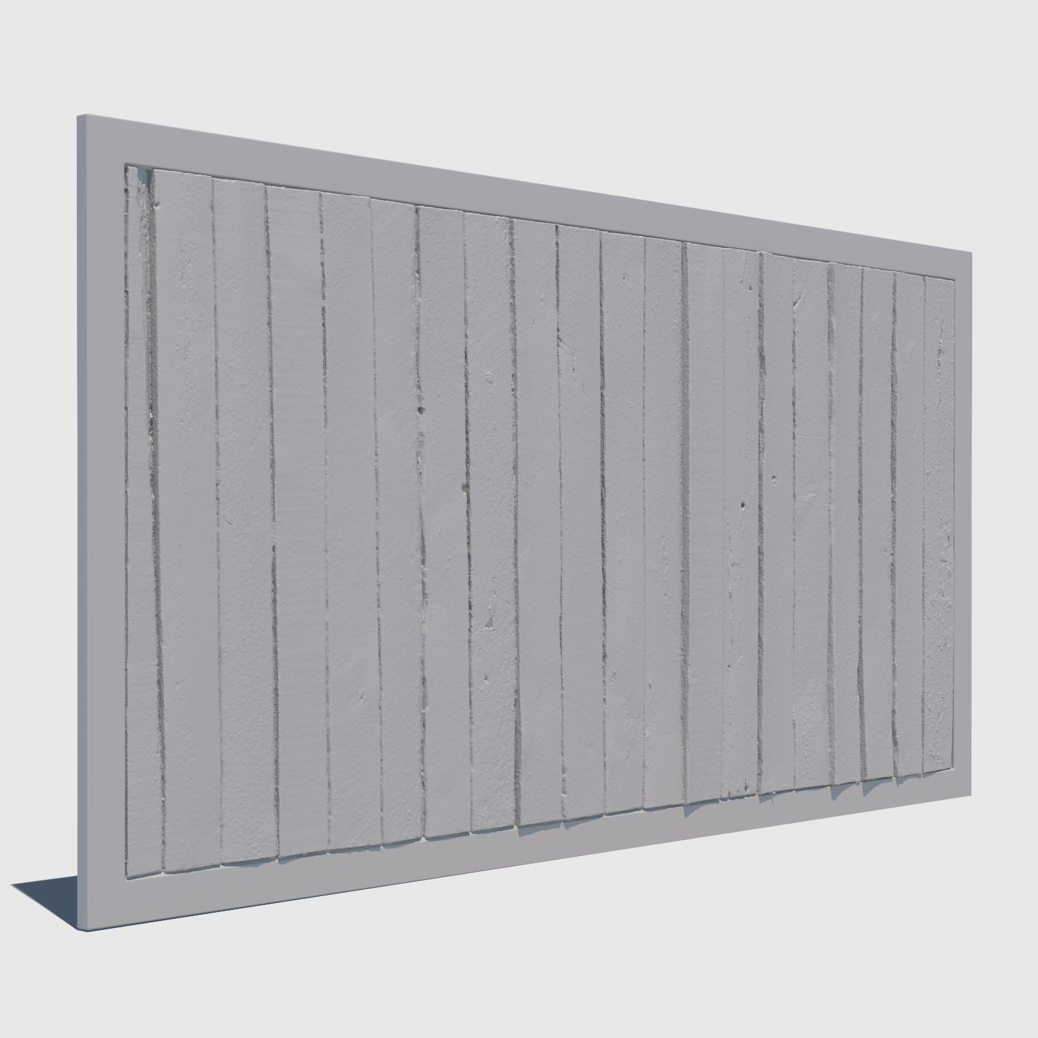 Wood Panel 3D model_1