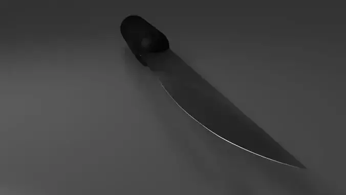 Ribbed handle Knife