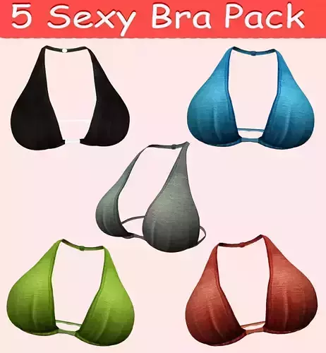 05 Sexy Bra Pack