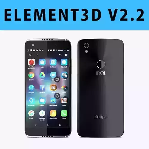 E3D - Alcatel Idol 5S USA 3D model