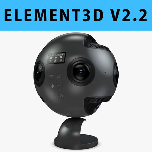 E3D - 3D Insta360 Pro 360 Degree Camera 3D model 3D model
