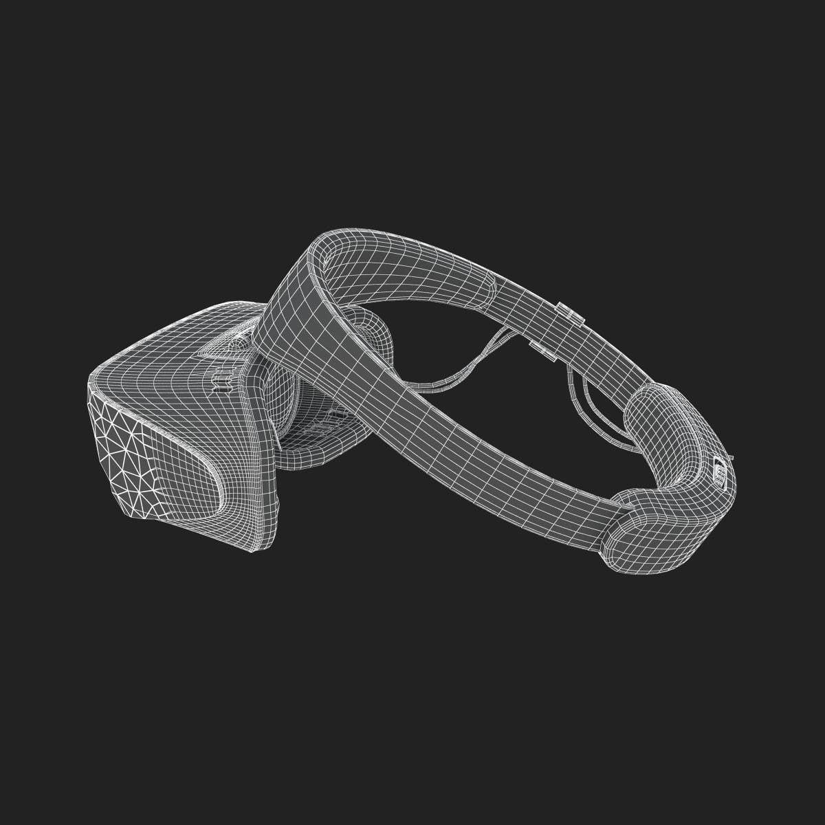 E3D - ASUS Windows Mixed Reality Headset model  3D model_8