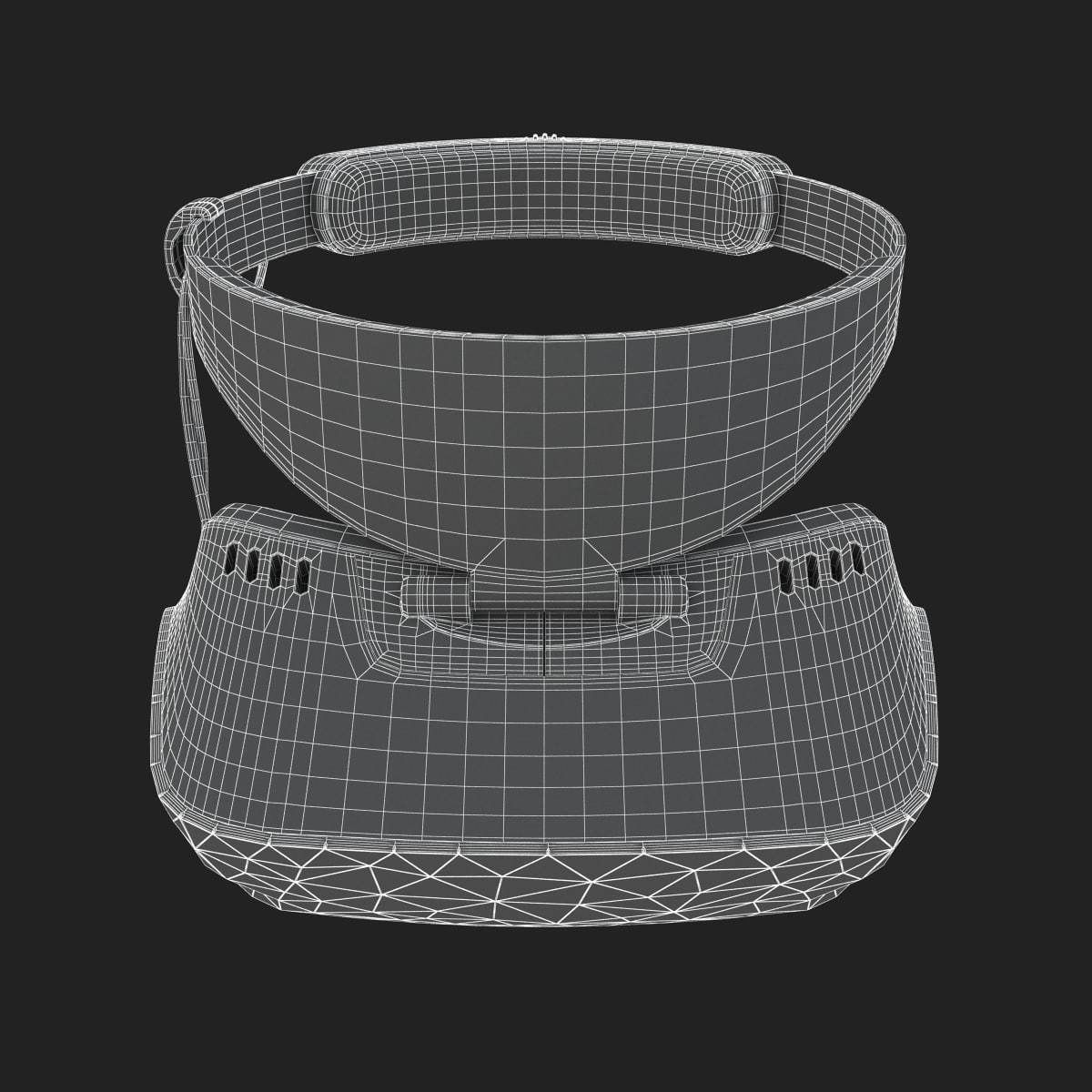 E3D - ASUS Windows Mixed Reality Headset model  3D model_6