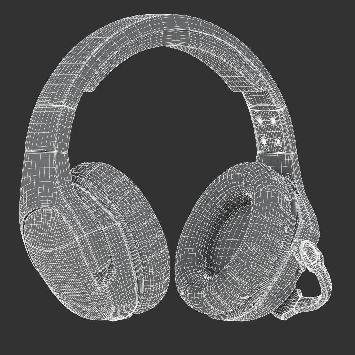 E3D - Gaming Headset model 3D model_7