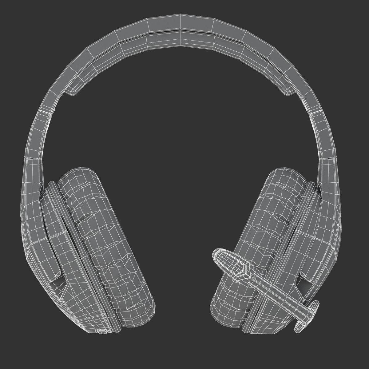 E3D - Gaming Headset model 3D model_9