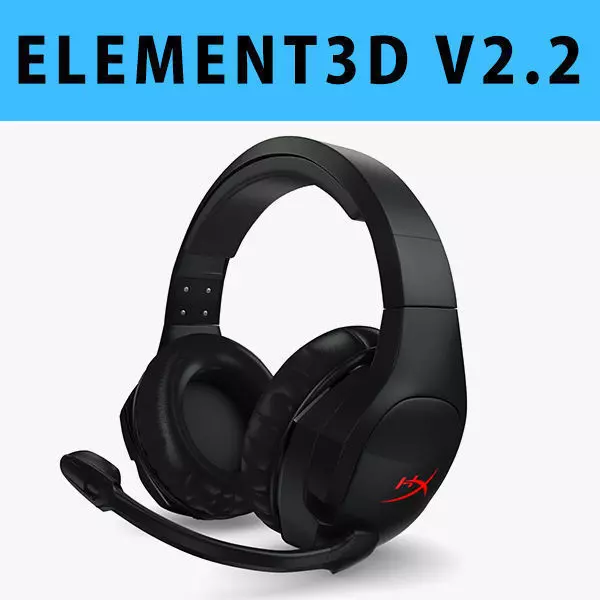E3D - Gaming Headset model 3D model_0